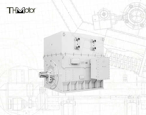YKK500 มอเตอร์ความแรงสูง 745 รอบต่อนาที 6kV สามเฟส