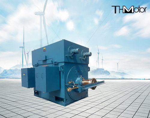 YKK500-6 900kw เครื่องยนต์อัดแรง 3 ขั้นตอน 6000v-11000v พร้อม IC611 Cooling