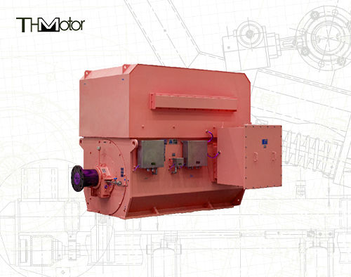 YXKK 1250kW เครื่องยนต์อัตราสม่ํากันแรงดันสูง