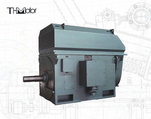 มอเตอร์เหนี่ยวนำโรเตอร์แบบพันขดลวดแรงบิดสูง YRKS 2200kw 1500rpm