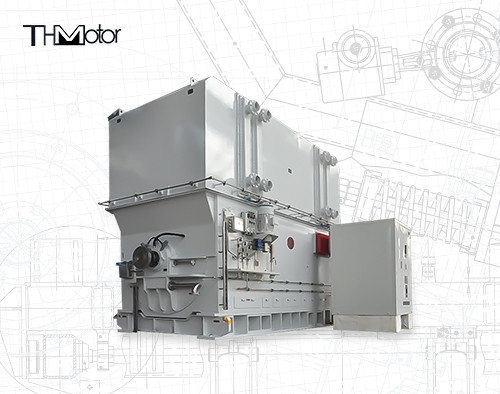 มอเตอร์ไฟฟ้าเหนี่ยวนำสามเฟสแบบสลิปริง 100kw 560kw 630kw 710kw  6kv 6000v 375rpm
