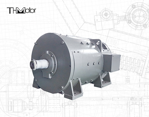 มอเตอร์ไฟฟ้าแรงดันสูง YRKK ขนาด 250kW 300kW 400kW, มอเตอร์ไฟฟ้าแรงดันสูง, 10000V 740rpm