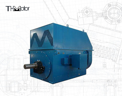 ระยะกําลัง 400-6000kw มอเตอร์ความแรงสูงด้วยวิธีการเย็น IC411