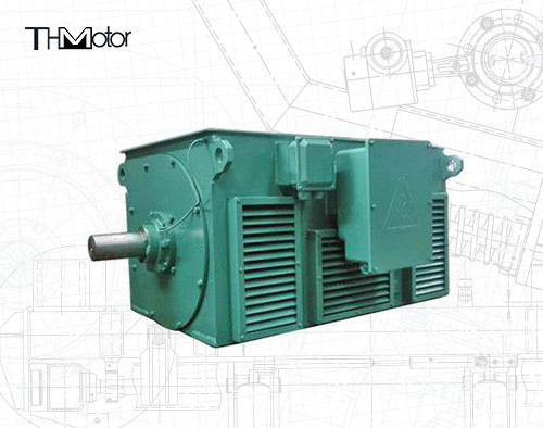 มอเตอร์ไฟฟ้าความดันสูง IP23 ระยะความเร็ว 100 รอบต่อนาที-3600 รอบต่อนาที สําหรับการใช้งานหนัก