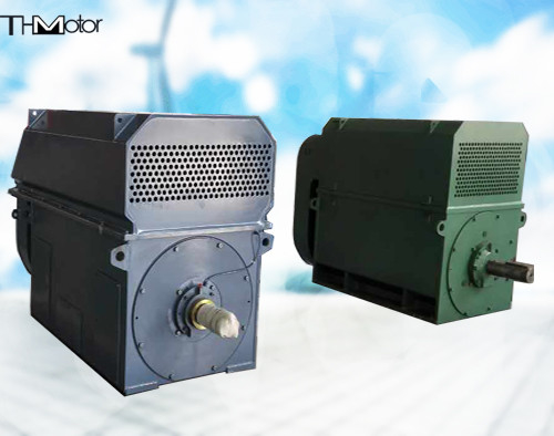 มอเตอร์ PMSM กันระเบิดแรงบิดสูงความเร็วต่ำ 400kw พร้อม VFD, IP44 IP54 IP55